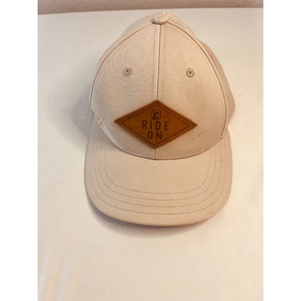 Ride On‎ Travel Destin Florida Brown Trucker Baseball Hat Cap Adjustable